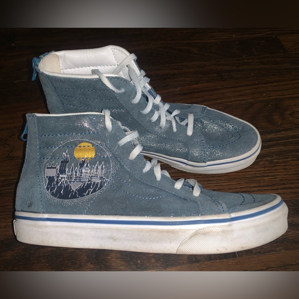 VANS Hogwarts Castle Harry Potter Leather Boots big kids 5.5